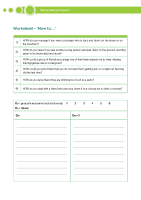 Worksheet - 'How to…' front page preview
              