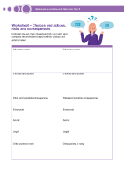 Worksheet - Choices and actions, risks and consequences front page preview
              