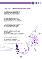 Handout - Song Lyrics front page preview
              