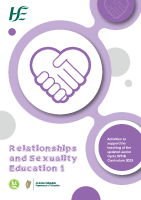 Relationships and Sexuality Education 1 Unit of learning front page preview
              