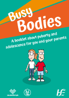 Busy Bodies - a book about puberty for you and your parents front page preview
              