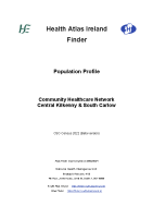 CHN-CENTRAL-KILKENNY-&-SOUTH-CARLOW-PROFILE-CENSUS-2022 front page preview
              