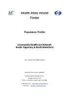 CHN-SOUTH-TIPPERARY-&-NORTH-WATERFORD-PROFILE-CENSUS-2022 front page preview
              