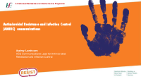 Antimicrobial Resistance and Infection Control (AMRIC) communications front page preview
              
