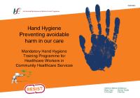Hand Hygiene Trainer Programme front page preview
              