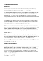 CPE patient information leaflet front page preview
              