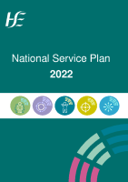 HSE National Service Plan 2022 front page preview
              