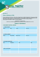 Better Together Appendix 17 Terms of Reference Template front page preview
              