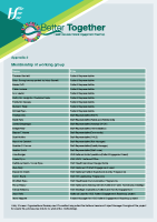 Better Together Appendix 2 membership of panels front page preview
              