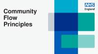 NHS Community Beds Flow Guidelines front page preview
              