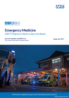NHS Emergency Medicine: GRIFT Programme National Specialty Report front page preview
              