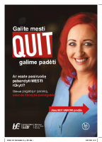 HSE Quit Booklet A5 Lithuanian front page preview
              