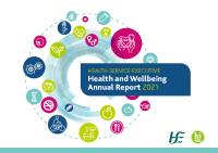 Health and Wellbeing Annual Report 2021 front page preview
              