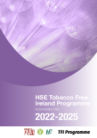 Tobacco Free Ireland Programme Plan 2022-2025 front page preview
              