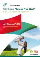 Smoke Free Start Evaluation front page preview
              