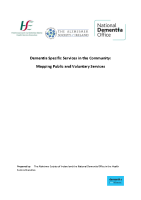 Dementia Specific Services in the Community: Mapping Public and Voluntary Services front page preview
              