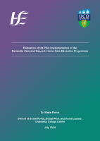 Evaluation of the Pilot Implementation of the Dementia Care and Support: Home Care Education Programme front page preview
              