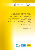 Evaluation of the Role, Contribution and Value of the Memory Technology Resource Room (MTRR) Programme front page preview
              