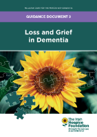 Guidance Document 3: Loss and Grief in Dementia front page preview
              