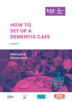 How to Set Up a Dementia Cafe Manual front page preview
              