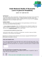 INAD1 Case Note Audit Tool front page preview
              