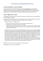 INAD2 User Manual for Case Note Audit Psychotropic Section front page preview
              
