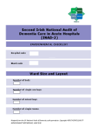 INAD2 Ward Environmental Audit Tool front page preview
              