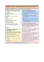 Management Tips for Suspected Delirium in Patients with COVID-19 front page preview
              