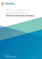 Mid Term Review of the Implementation of the National Dementia Strategy front page preview
              