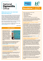 NDO Newsletter Spring 2023 front page preview
              