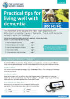 Practical Tips for Living Well with Dementia front page preview
              