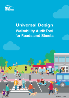 Universal Design Walkability Audit Tool for Roads and Streets front page preview
              