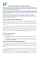 Right to Erasure Form front page preview
              