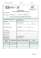 St Michael's Unit Policy re Reducing Restrictive Practices front page preview
              