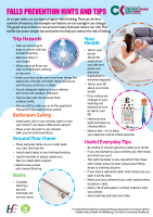 Falls Prevention front page preview
              