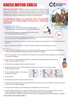 Paediatric Occupational Therapy: Gross Motor Skills front page preview
              