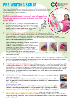Paediatric Occupational Therapy: Pre-writing skills  front page preview
              