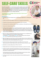 Paediatric Occupational Therapy: Self-care skills front page preview
              