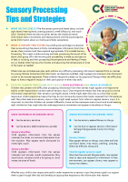 Paediatric Occupational Therapy: Sensory Processing front page preview
              