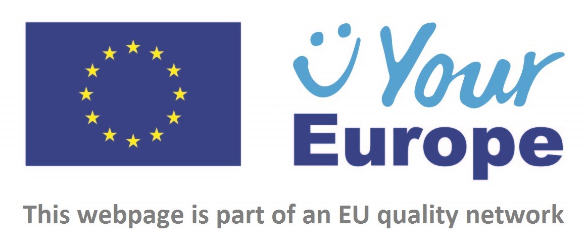 Your Europe logo horizontal Logo for Your Europe survey