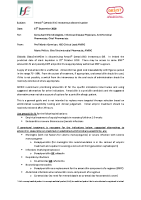 Amoxil® (amoxicillin) intravenous discontinuation memo September 2020 front page preview
              