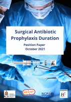 Surgical Antibiotic Prophylaxis Duration Position Statement October 2021 v1 front page preview
              