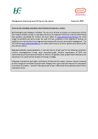 PCRS green red report issue 13 tips for managing respiratory tract infections for autumn winter Sept 2022 front page preview
              