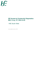 GP Access to MRI, X-ray, CT, DXA & US - HSE South West front page preview
              