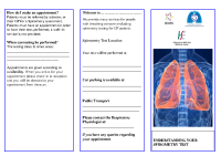 NCP Respiratory Spirometry Patient Leaflet front page preview
              