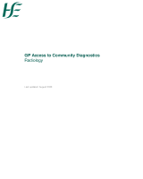 Summary of Radiology Diagnostic Services front page preview
              