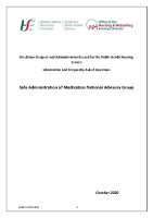 FAQs Medicines Request and Administration Record for PHN services front page preview
              