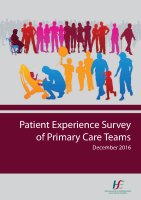 HSE Patient Experience Report 2016 front page preview
              