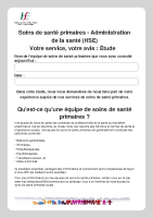 Patient Experience Survey 2017 - French front page preview
              