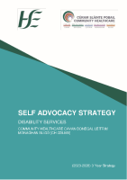 Self Advocacy Strategy Booklet CH CDLMS front page preview
              